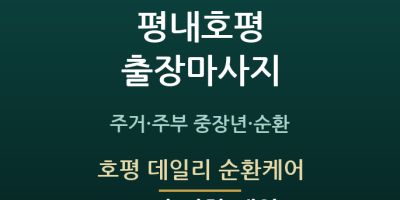 호평 데일리 순환케어