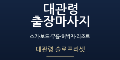 대관령 슬로프리셋