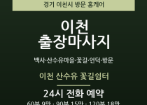 이천 출장마사지 - 백사 산수유마을 꽃길 … 출장마사지