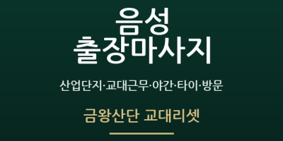 금왕산단 교대리셋