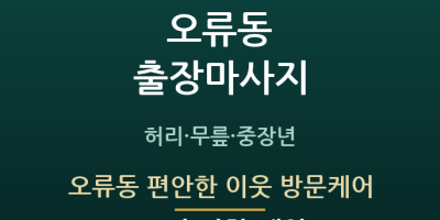 오류동 편안한 이웃 방문케어