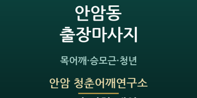 안암 청춘어깨연구소